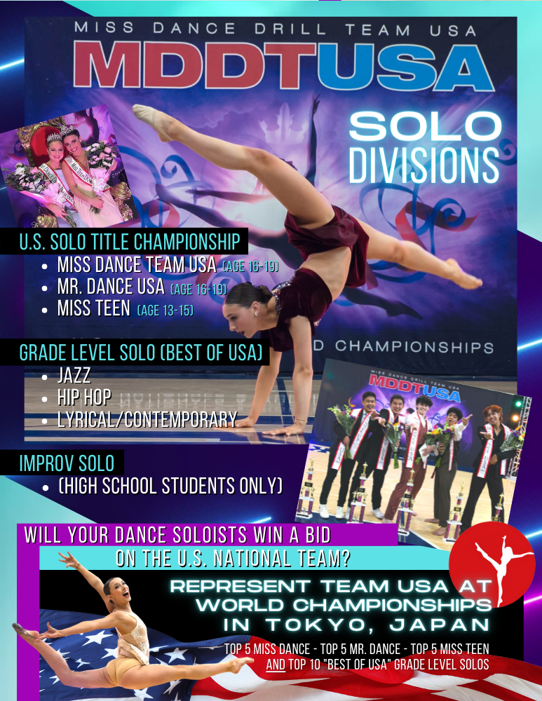 Dance Solo Divisions Nationals